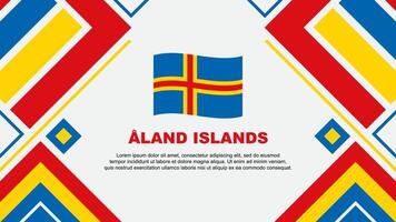 ett land öar flagga abstrakt bakgrund design mall. ett land öar oberoende dag baner tapet vektor illustration. ett land öar flagga