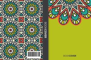 Mandala-Cover-Buch vektor