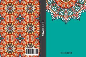 Mandala-Cover-Buch vektor