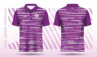 abstrakt lila Hintergrund Muster zum Polo Jersey Sport Uniform Design vektor