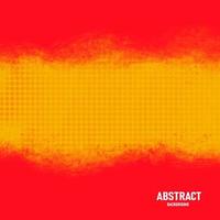 abstrakt akvarell röd bakgrund med halvtonseffekter. vektor