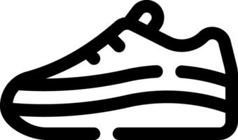 detta ikon eller logotyp skor ikon eller Övrig var den förklarar olika typer av skor den där ha annorlunda använder, sådan som sporter skor och andra eller design Ansökan programvara vektor