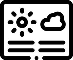 diese Symbol oder Logo Wetter Symbol oder andere wo es erklärt verschiedene Typen von Wetter eine solche wie heiß Wetter und Andere oder Design Anwendung Software vektor