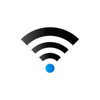 wiFi symbol ikon i duo tona Färg. elektronisk dator trådlös vektor