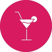 Cocktail Symbol Vektor Bild. geeignet zum Handy, Mobiltelefon Apps, Netz Apps und drucken Medien.