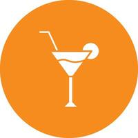 Cocktail Glas Symbol Vektor Bild. geeignet zum Handy, Mobiltelefon Apps, Netz Apps und drucken Medien.