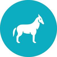 Pferd Symbol Vektor Bild. geeignet zum Handy, Mobiltelefon Apps, Netz Apps und drucken Medien.