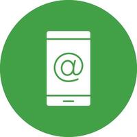 Email Adresse Symbol Vektor Bild. geeignet zum Handy, Mobiltelefon Apps, Netz Apps und drucken Medien.