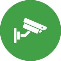 Sicherheit Kamera Symbol Vektor Bild. geeignet zum Handy, Mobiltelefon Apps, Netz Apps und drucken Medien.