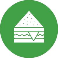 Sandwich Symbol Vektor Bild. geeignet zum Handy, Mobiltelefon Apps, Netz Apps und drucken Medien.