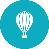 heiß Luft Ballon Symbol Vektor Bild. geeignet zum Handy, Mobiltelefon Apps, Netz Apps und drucken Medien.