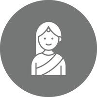 sari ikon vektor bild. lämplig för mobil appar, webb appar och skriva ut media.