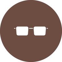Sonnenbrille Symbol Vektor Bild. geeignet zum Handy, Mobiltelefon Apps, Netz Apps und drucken Medien.