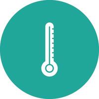 Thermometer Symbol Vektor Bild. geeignet zum Handy, Mobiltelefon Apps, Netz Apps und drucken Medien.