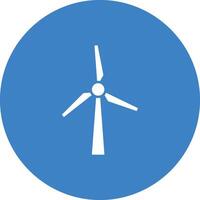 Windmühle Symbol Vektor Bild. geeignet zum Handy, Mobiltelefon Apps, Netz Apps und drucken Medien.