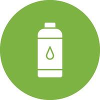 Wasser Flasche Symbol Vektor Bild. geeignet zum Handy, Mobiltelefon Apps, Netz Apps und drucken Medien.