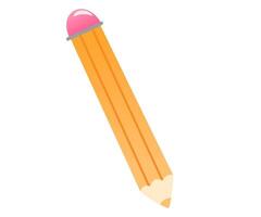 Bleistift. zurück zu Schule Konzept, Lehrer Tag Konzept. Design Vorlagen. Hand gezeichnet Vektor Illustration