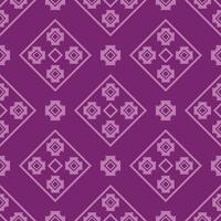 asiatisch einfarbig Blumen- geometrisch Stoff Muster vektor