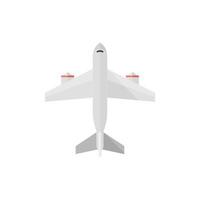 flygplan ikon i platt Färg stil. flyg transport resa passagerare kommersiell vektor