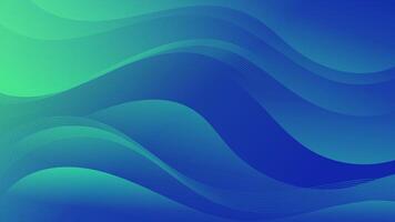 abstrakt Grün Blau Hintergrund mit wellig Formen. fließend und kurvig Formen. diese Anlagegut ist geeignet zum Webseite Hintergründe, Flyer, Poster, und Digital Kunst Projekte. vektor