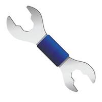 Schlüssel Symbol im Farbe. Werkzeug Werkstatt Maschine Reparatur vektor