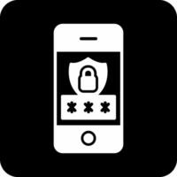 Handy, Mobiltelefon Sicherheit vecto Symbol vektor