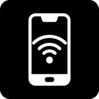 Smartphone W-lan vecto Symbol vektor