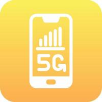 5g Smartphone vecto Symbol vektor