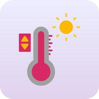 Temperatur Steuerung vecto Symbol vektor