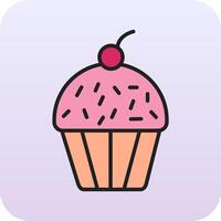 Cupcake vecto Symbol vektor