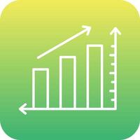 Statistiken erhöhen, ansteigen vecto Symbol vektor