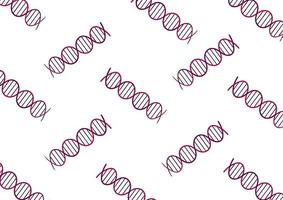 DNA-Gen-Hintergrund mit Wissenschaftsthema vektor