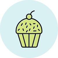 Cupcake vecto Symbol vektor