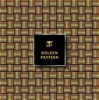 abstrakte goldene Luxuslinien weben Muster-Stil-Hintergrund. vektor