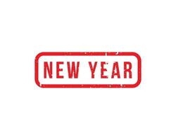 2022 gott nytt år text. designmall firande typografi affisch, banner eller gratulationskort för god jul och gott nytt år. vektor illustration vintage