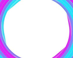 abstraktes Spiral-Regenbogen-Design-Element auf weißem Hintergrund von Twist-Linien. Vektor-Illustration Eps 10 Goldener Schnitt traditionelle Proportionen Vektor-Symbol Fibonacci-Spirale. für elegante Visitenkarte vektor