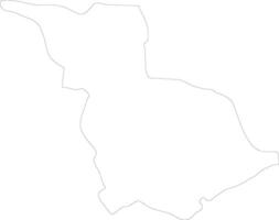 babil irak översikt Karta vektor