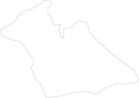 laghouat algeriet översikt Karta vektor