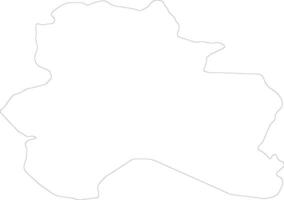 norr khorasan iran översikt Karta vektor