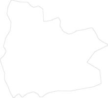 muramvya Burundi Gliederung Karte vektor