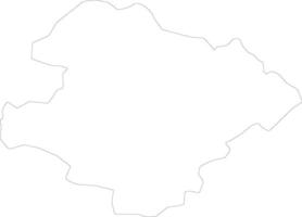 razgrad bulgarien översikt Karta vektor
