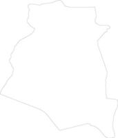 söder khorasan iran översikt Karta vektor