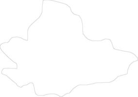 dolneni macedonia översikt Karta vektor