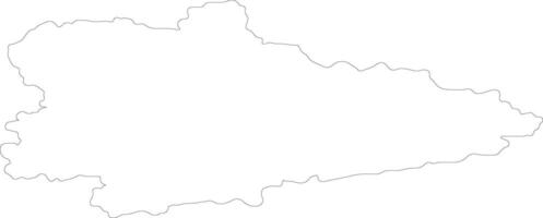kurgan ryssland översikt Karta vektor