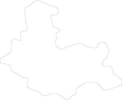 kumanovo macedonia översikt Karta vektor