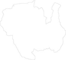 sipaliwini suriname översikt Karta vektor