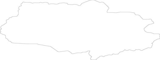 tomsk ryssland översikt Karta vektor