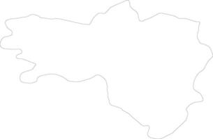 wardak afghanistan översikt Karta vektor