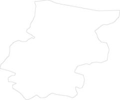 vratsa bulgarien översikt Karta vektor