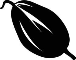 mango svart silhuett vektor